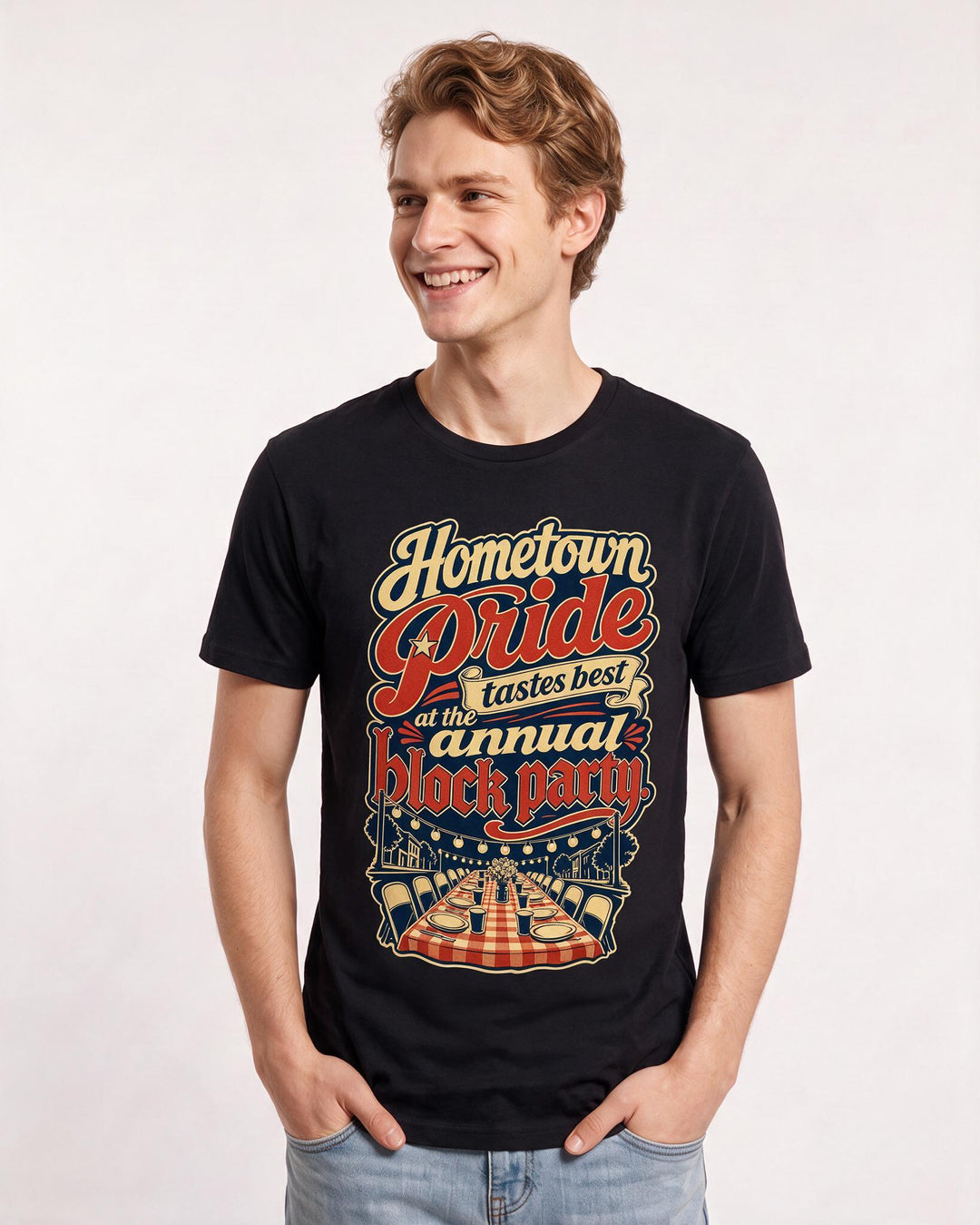 Patriotic Black T-Shirt for Men – Everyday Expression Graphic Tee product image 3