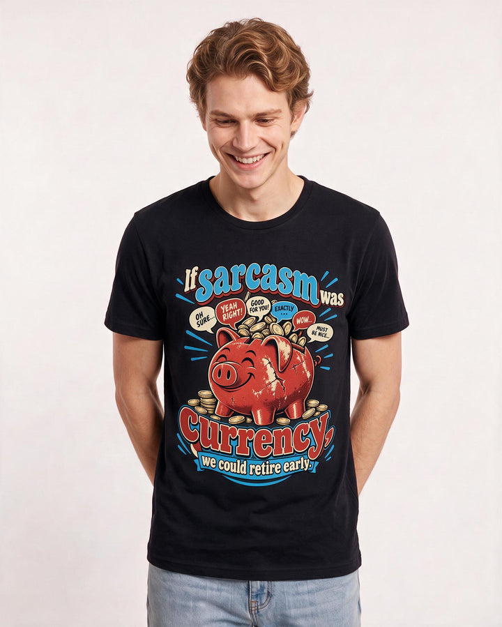 Mom Black T-Shirt for Men – Everyday Expression Graphic Tee product image 1