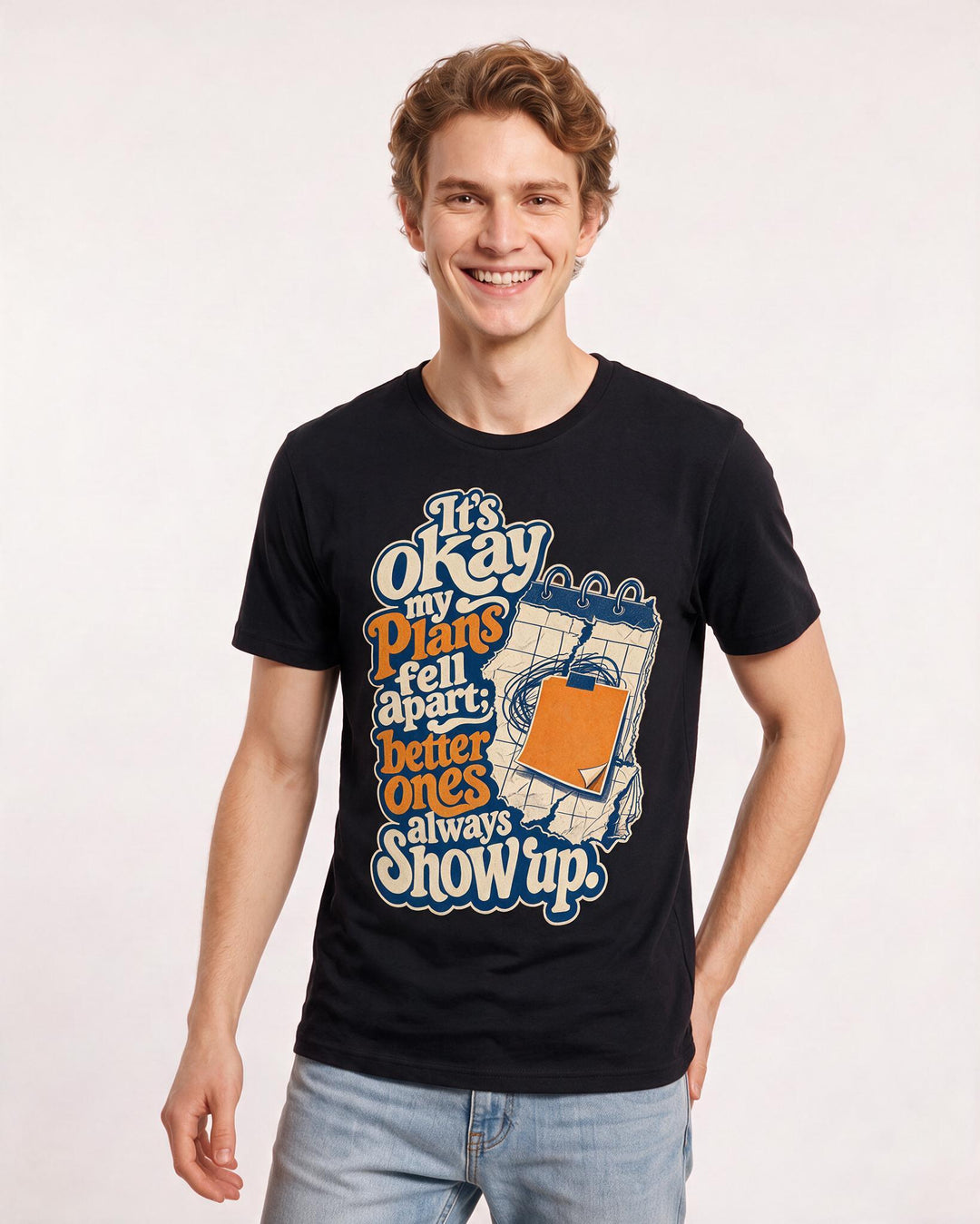 Christian Faith Black T-Shirt for Men – Everyday Expression Graphic Tee product image 3