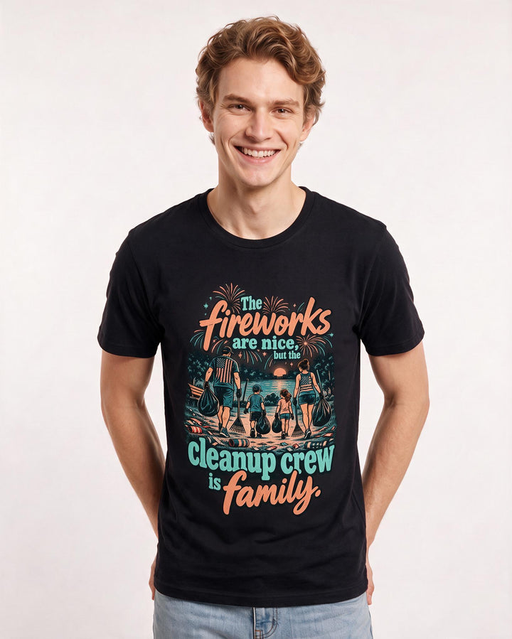 Patriotic Black T-Shirt for Men – Everyday Expression Graphic Tee product image 1