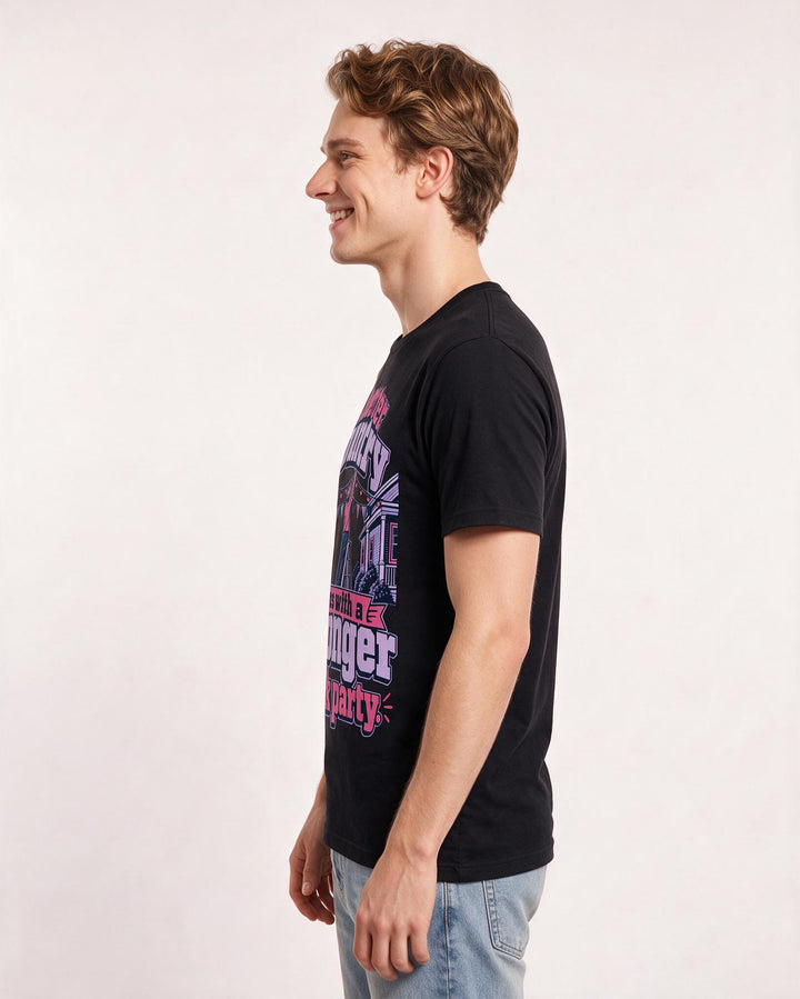 Patriotic Black T-Shirt for Men – Everyday Expression Graphic Tee product image 2