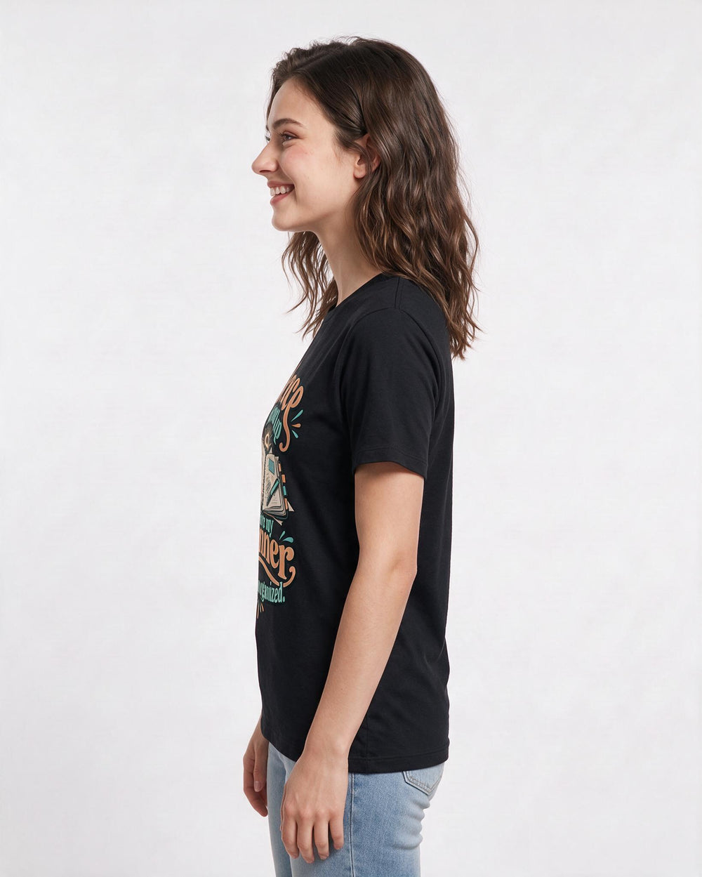 Christian Faith Black T-Shirt for Women – Everyday Expression Graphic Tee product image 2