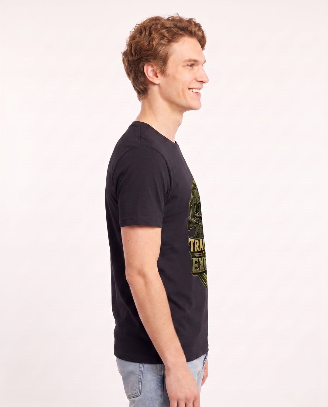Trained to Excel Men's Black T-Shirt product image 3