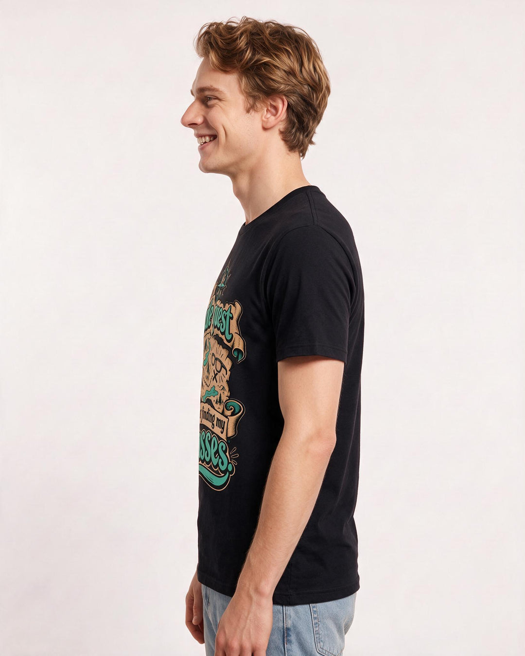Gaming Black T-Shirt for Men – Game Night Graphic Tee product image 2