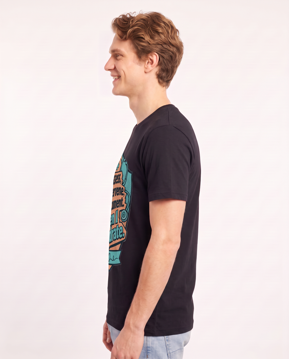 Nurse Gift Men's Black T-Shirt - I assess, I intervene, I document. product image 2