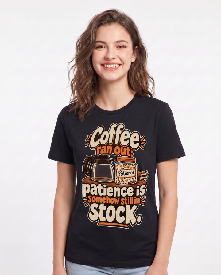Teacher Black T-Shirt for Women – Everyday Expression Graphic Tee product image 3