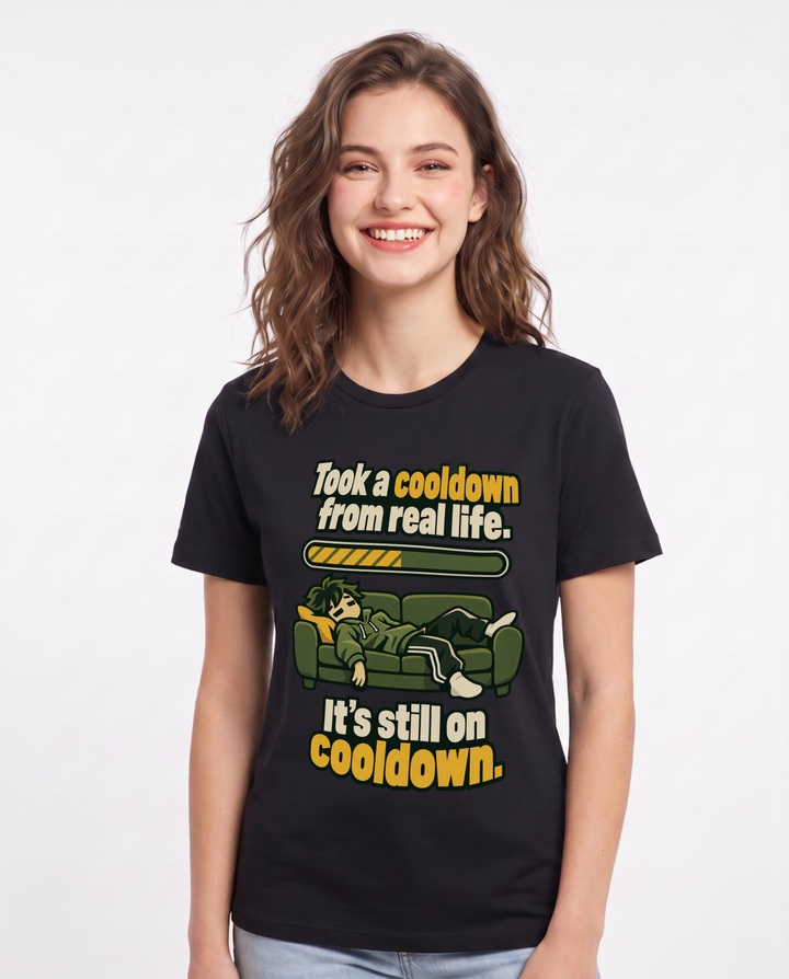 Gaming Black T-Shirt for Women – Game Night Graphic Tee product image 3