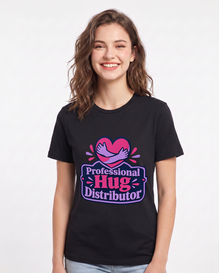 Grandparent Black T-Shirt for Women – Everyday Expression Graphic Tee product image 3