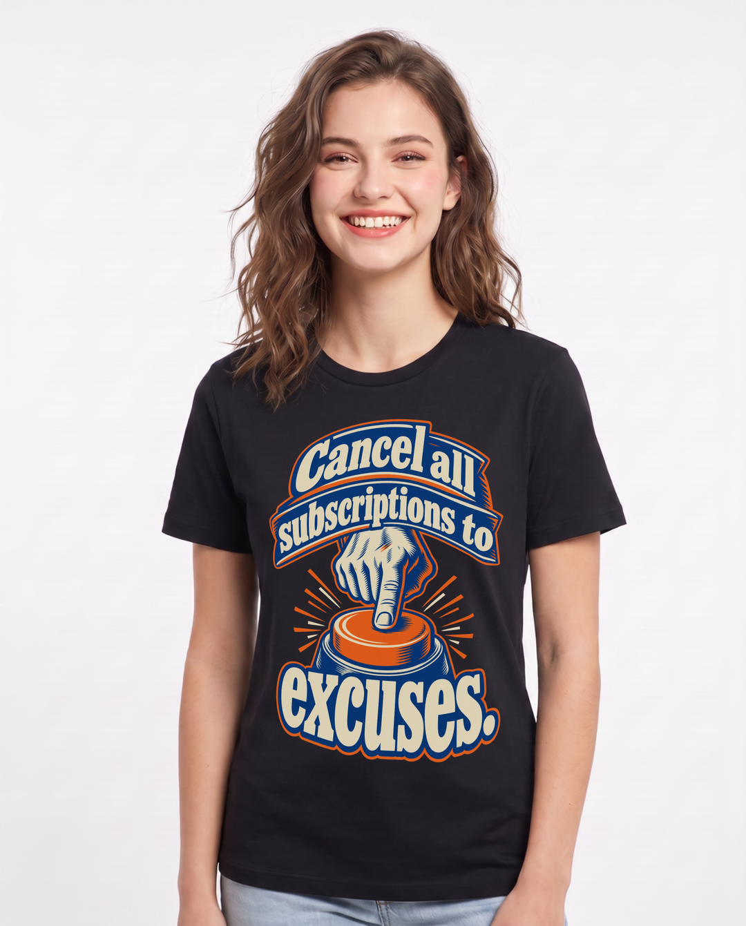 Political Statement Black T-Shirt for Women – Everyday Expression Graphic Tee product image 3