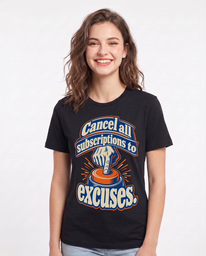 Political Statement Black T-Shirt for Women – Everyday Expression Graphic Tee product image 3