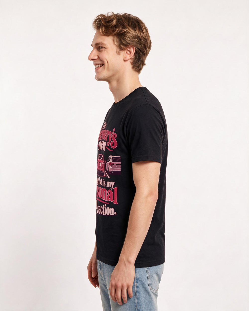 Beer Black T-Shirt for Men – Everyday Expression Graphic Tee product image 2