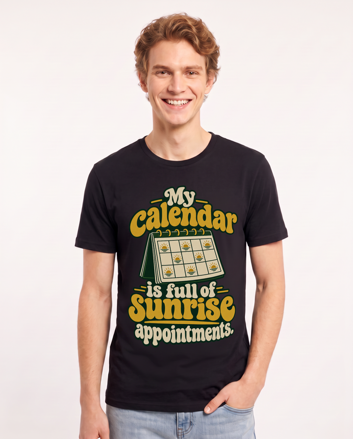 Hunting Black T-Shirt for Men – Everyday Expression Graphic Tee product image 3