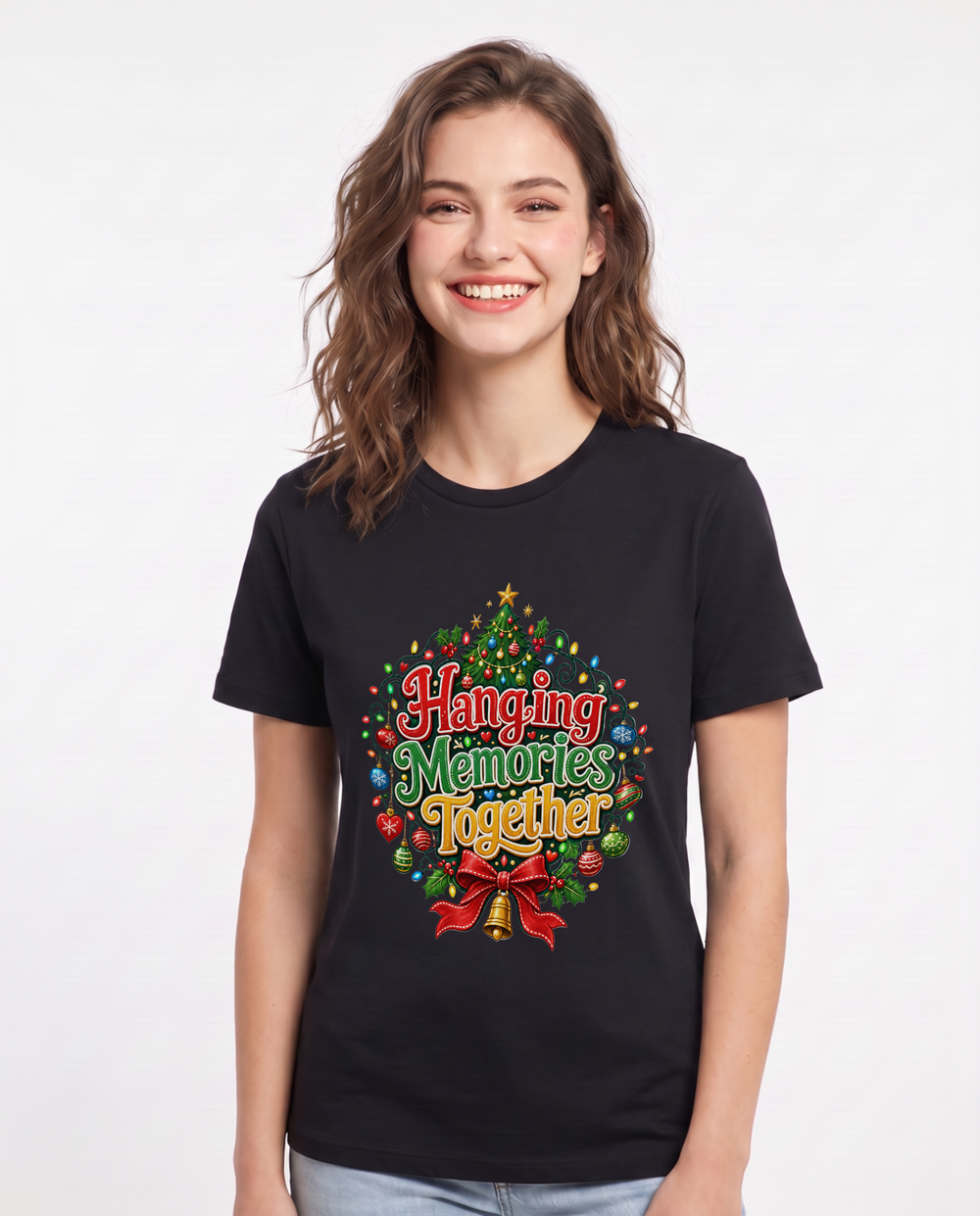 Hanging Memories Together Women's Black T-Shirt product image 2