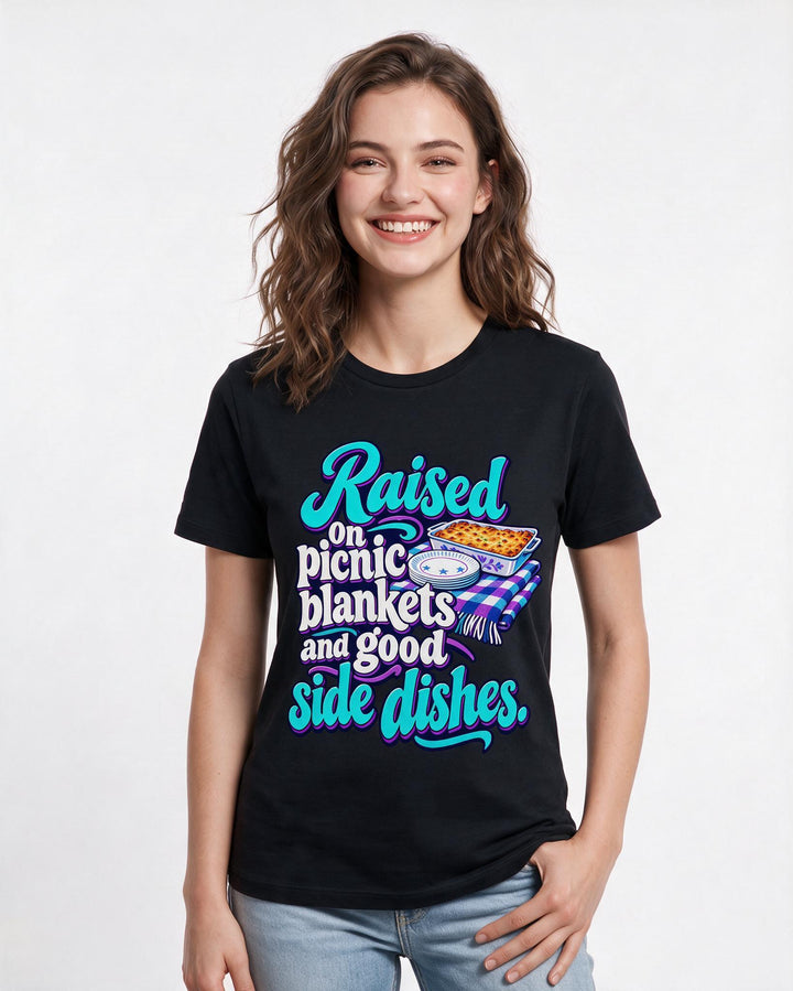 Patriotic Black T-Shirt for Women – Everyday Expression Graphic Tee product image 1