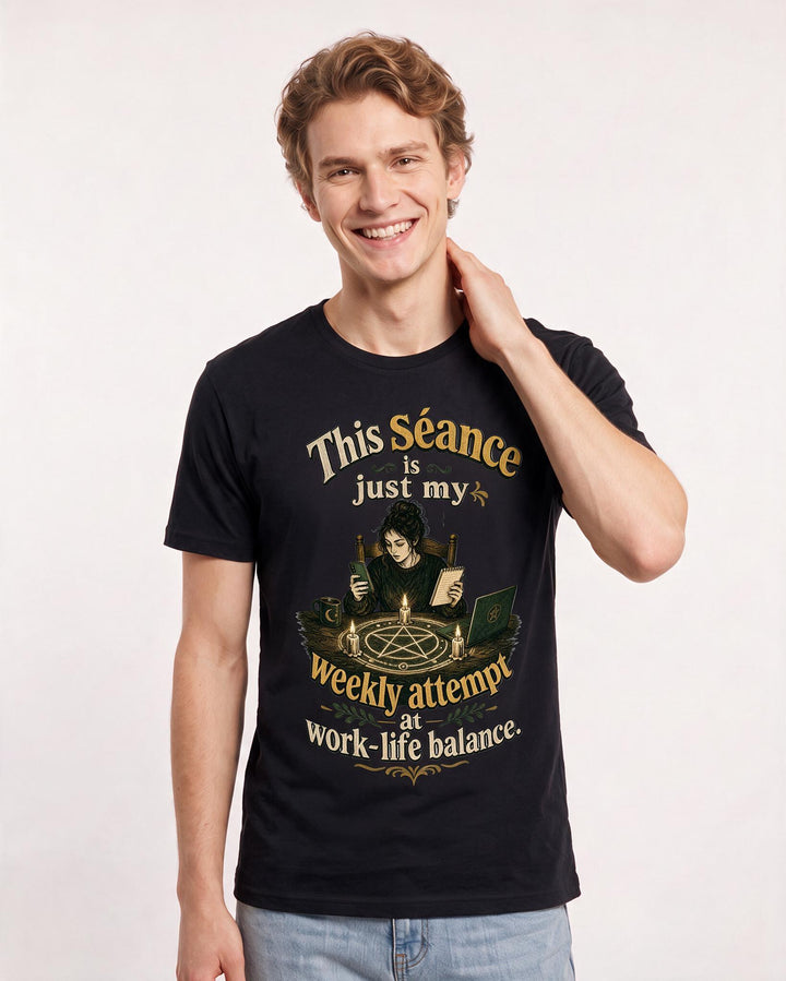Halloween Black T-Shirt for Men – Halloween Theme Graphic Tee product image 1