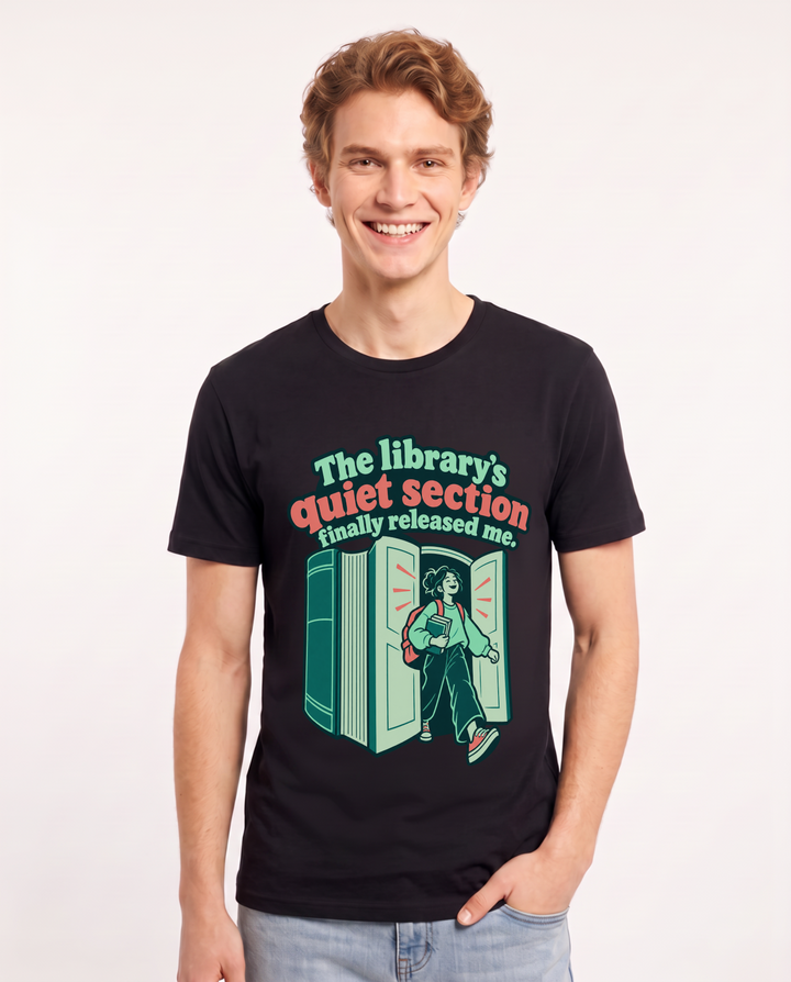 Graduation Black T-Shirt for Men – Everyday Expression Graphic Tee product image 3