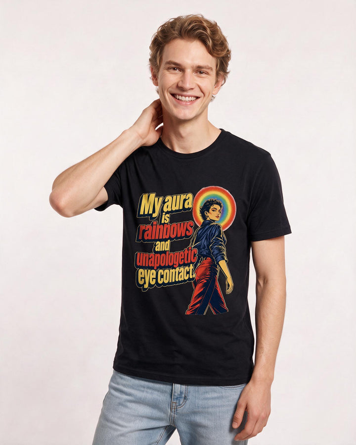 Pride Black T-Shirt for Men – Everyday Expression Graphic Tee product image 3