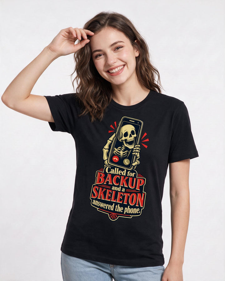 Halloween Black T-Shirt for Women – Halloween Theme Graphic Tee product image 1