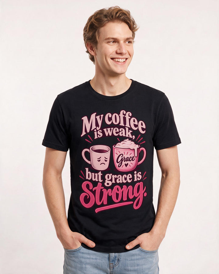 Christian Faith Black T-Shirt for Men – Everyday Expression Graphic Tee product image 1