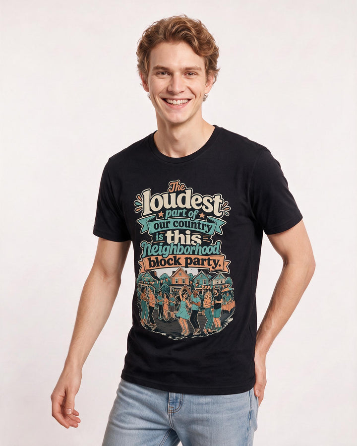 Patriotic Black T-Shirt for Men – Everyday Expression Graphic Tee product image 3
