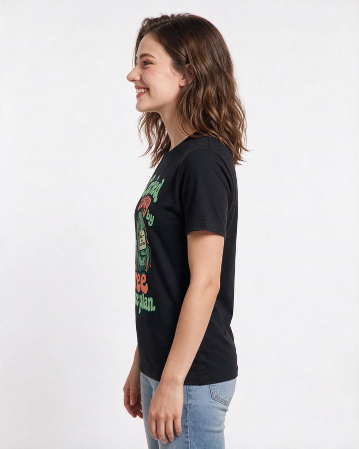 Christian Faith Black T-Shirt for Women – Everyday Expression Graphic Tee product image 2