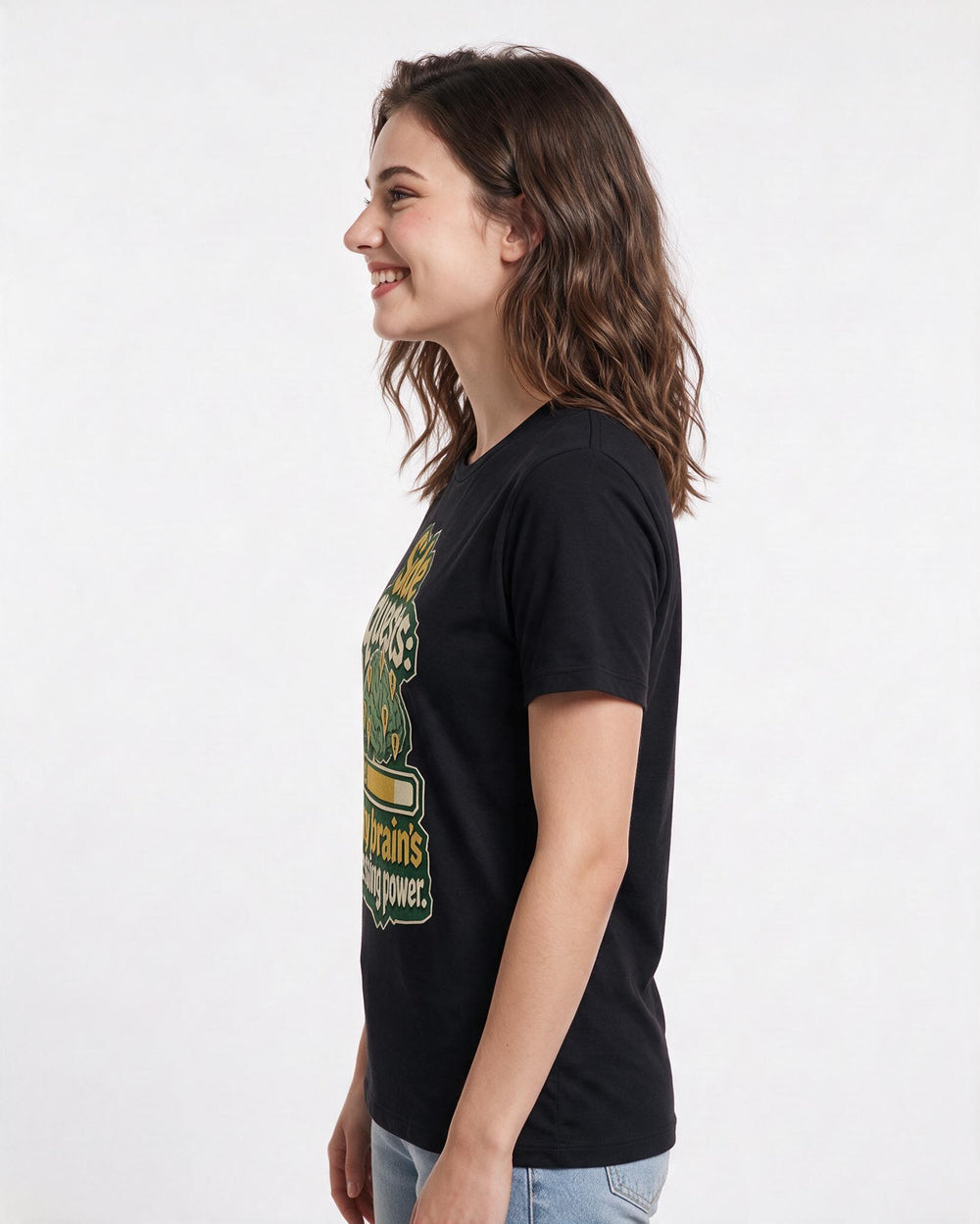 Gaming Black T-Shirt for Women – Game Night Graphic Tee product image 2