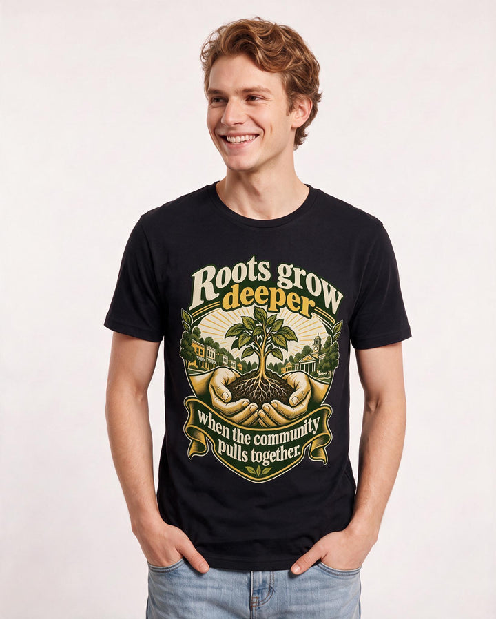 Patriotic Black T-Shirt for Men – Everyday Expression Graphic Tee product image 1