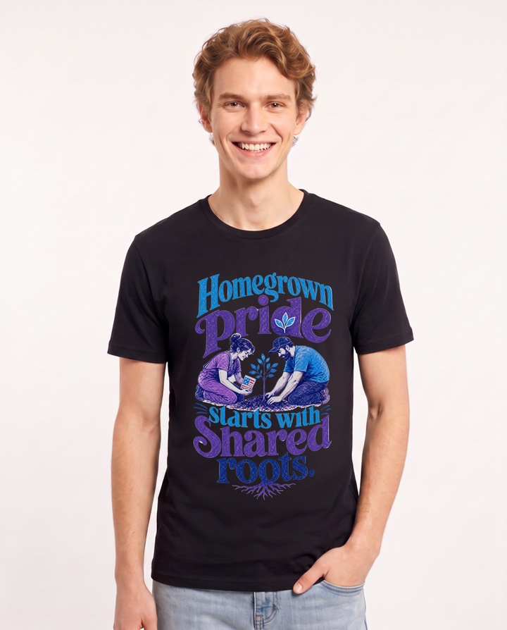 Patriotic Black T-Shirt for Men – Everyday Expression Graphic Tee product image 3
