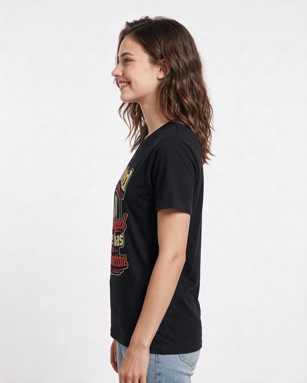 Gaming Black T-Shirt for Women – Game Night Graphic Tee product image 2