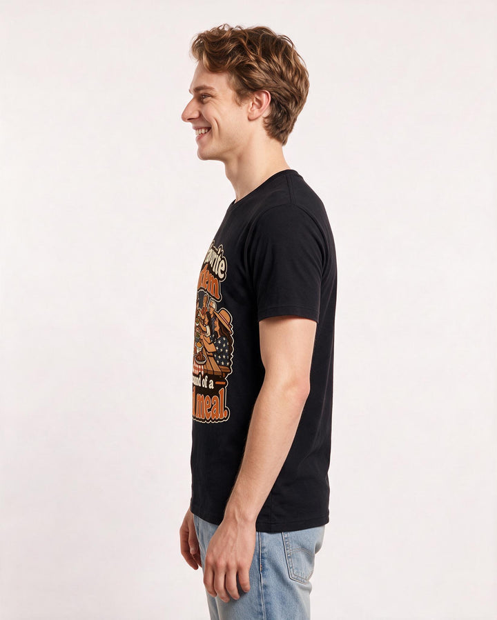 Patriotic Black T-Shirt for Men – Everyday Expression Graphic Tee product image 2