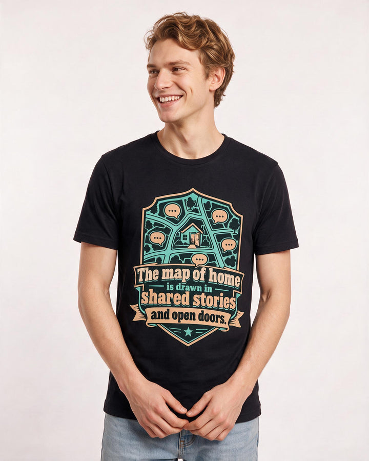 Patriotic Black T-Shirt for Men – Everyday Expression Graphic Tee product image 1