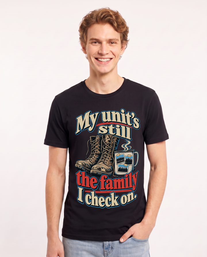 Veteran Black T-Shirt for Men – Everyday Expression Graphic Tee product image 3