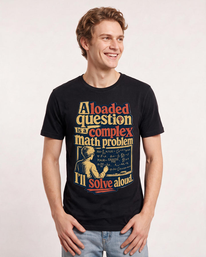 Neurodiversity Black T-Shirt for Men – Everyday Expression Graphic Tee product image 1