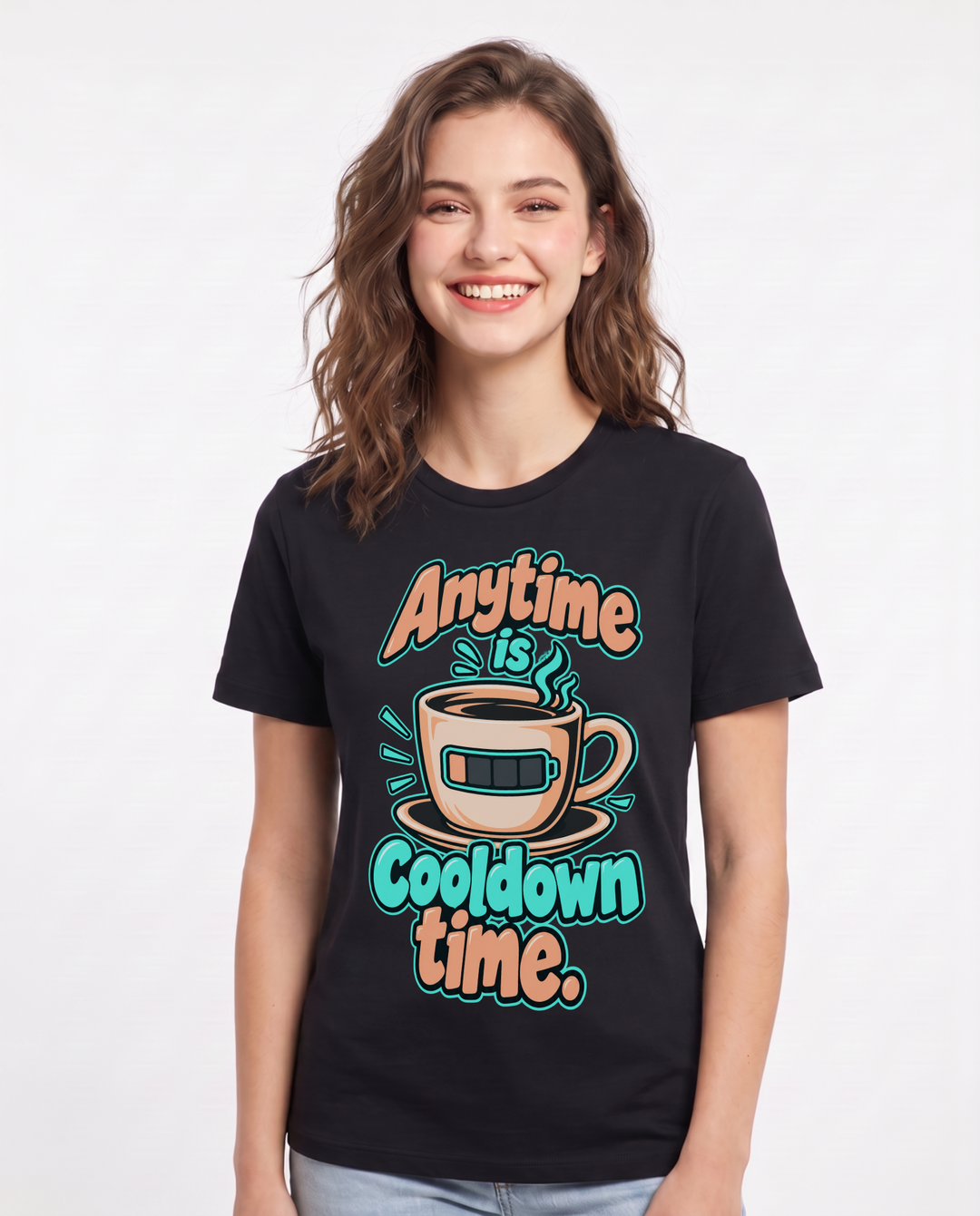 Gaming Black T-Shirt for Women – Game Night Graphic Tee product image 3