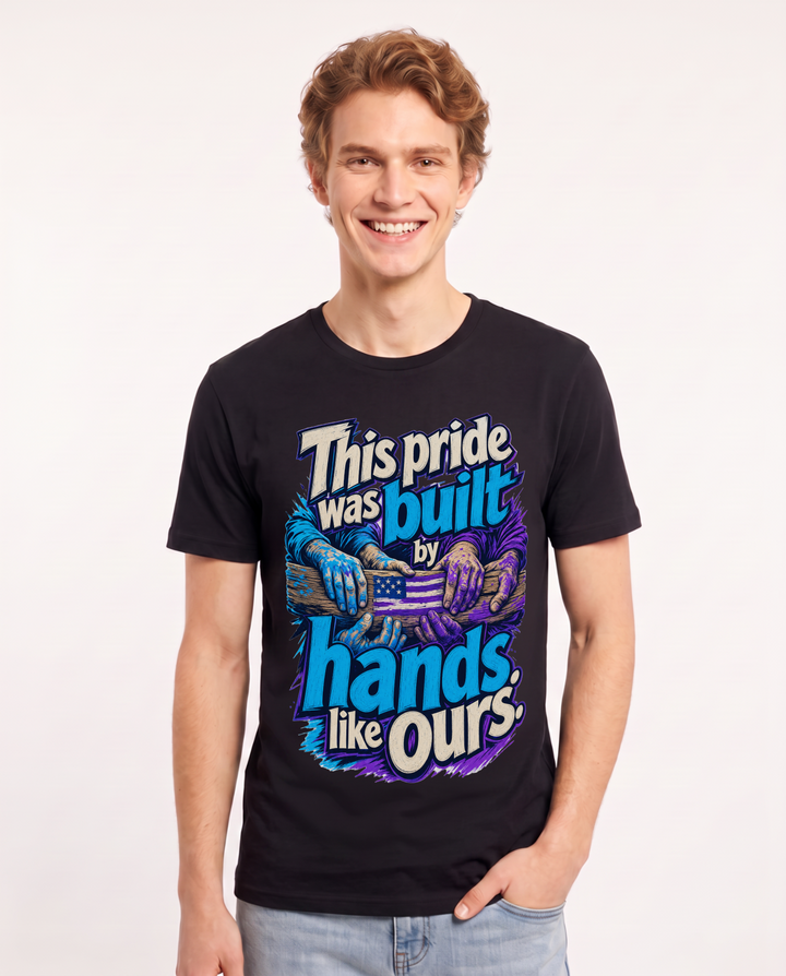 Patriotic Black T-Shirt for Men – Everyday Expression Graphic Tee product image 3