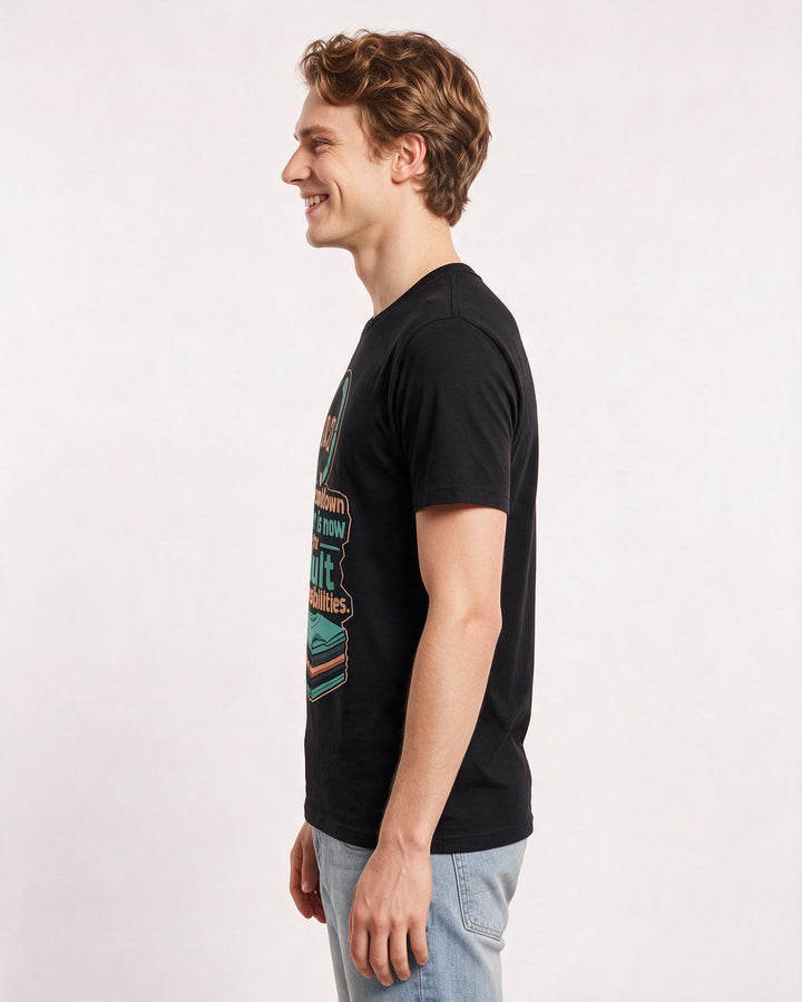 Gaming Black T-Shirt for Men – Game Night Graphic Tee product image 2