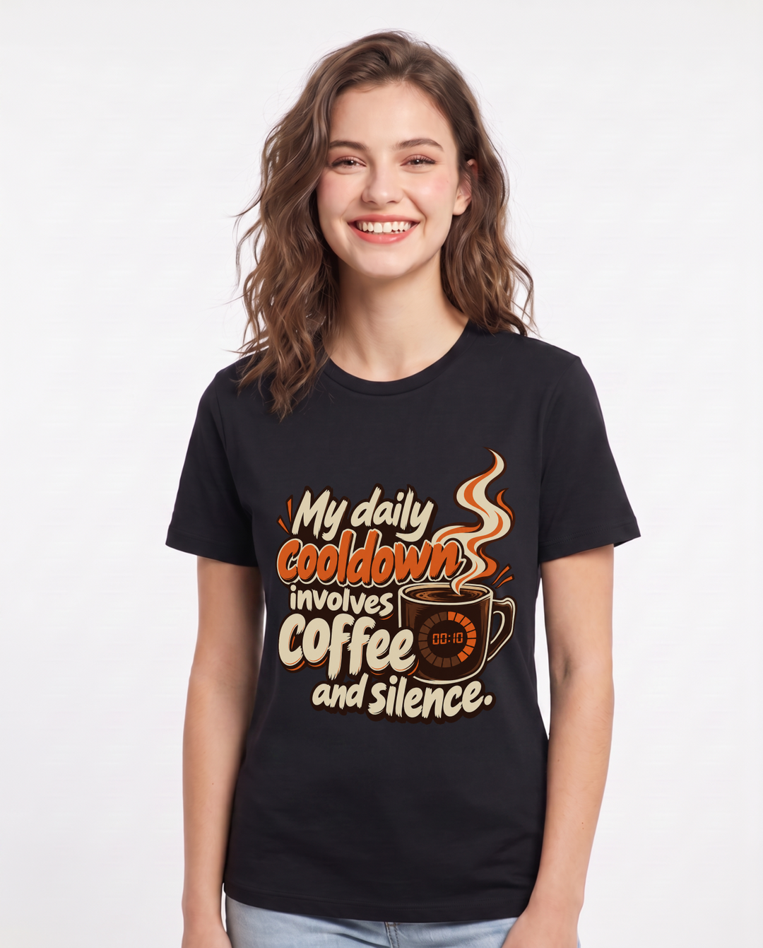 Gaming Black T-Shirt for Women – Game Night Graphic Tee product image 3