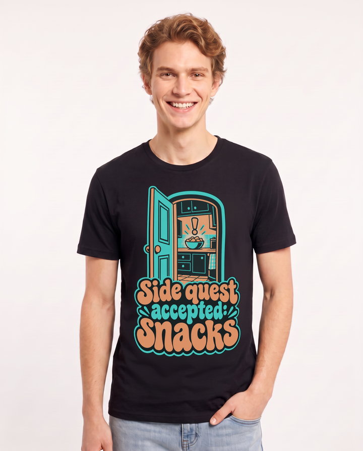 Gaming Black T-Shirt for Men – Game Night Graphic Tee product image 3