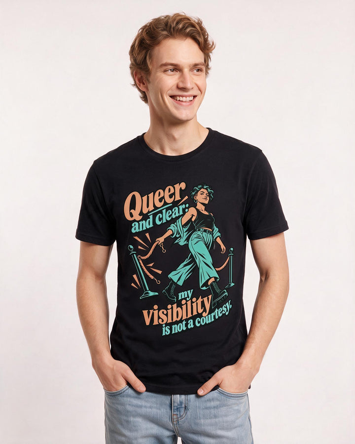 Pride Black T-Shirt for Men – Everyday Expression Graphic Tee product image 1