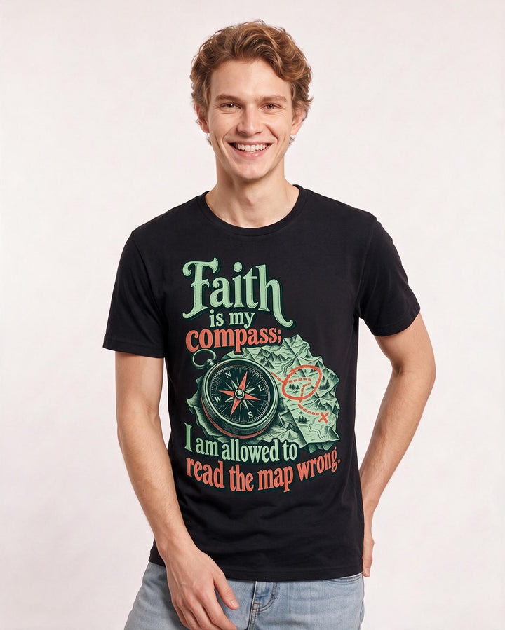 Christian Faith Black T-Shirt for Men – Everyday Expression Graphic Tee product image 1