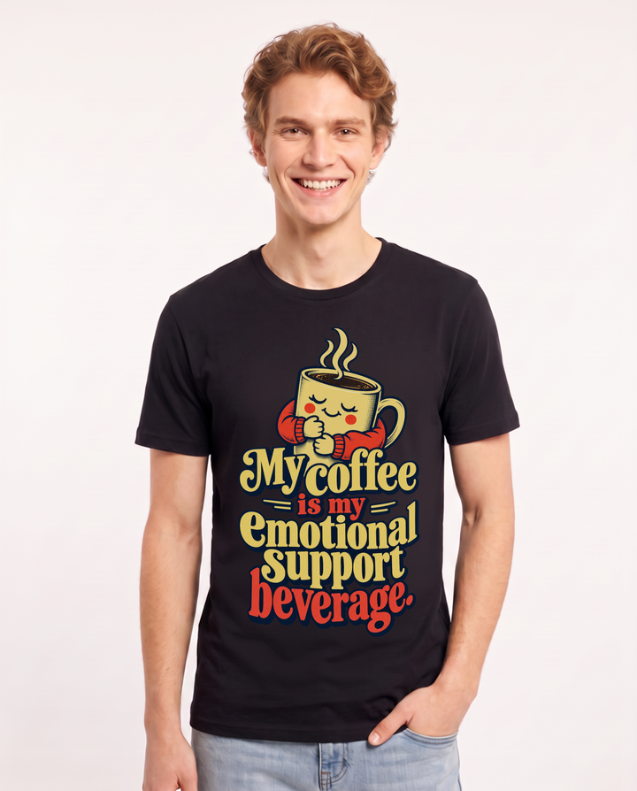 Mom Black T-Shirt for Men – Everyday Expression Graphic Tee product image 3