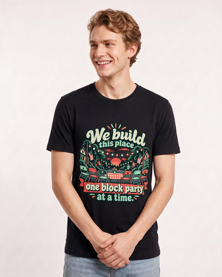 Patriotic Black T-Shirt for Men – Everyday Expression Graphic Tee product image 1