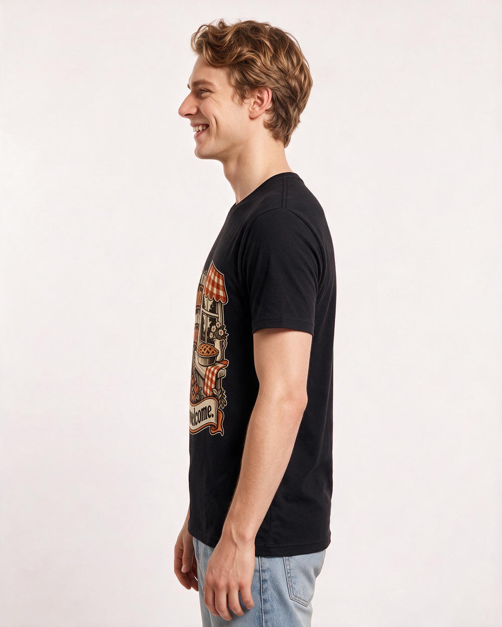 Patriotic Black T-Shirt for Men – Everyday Expression Graphic Tee product image 2