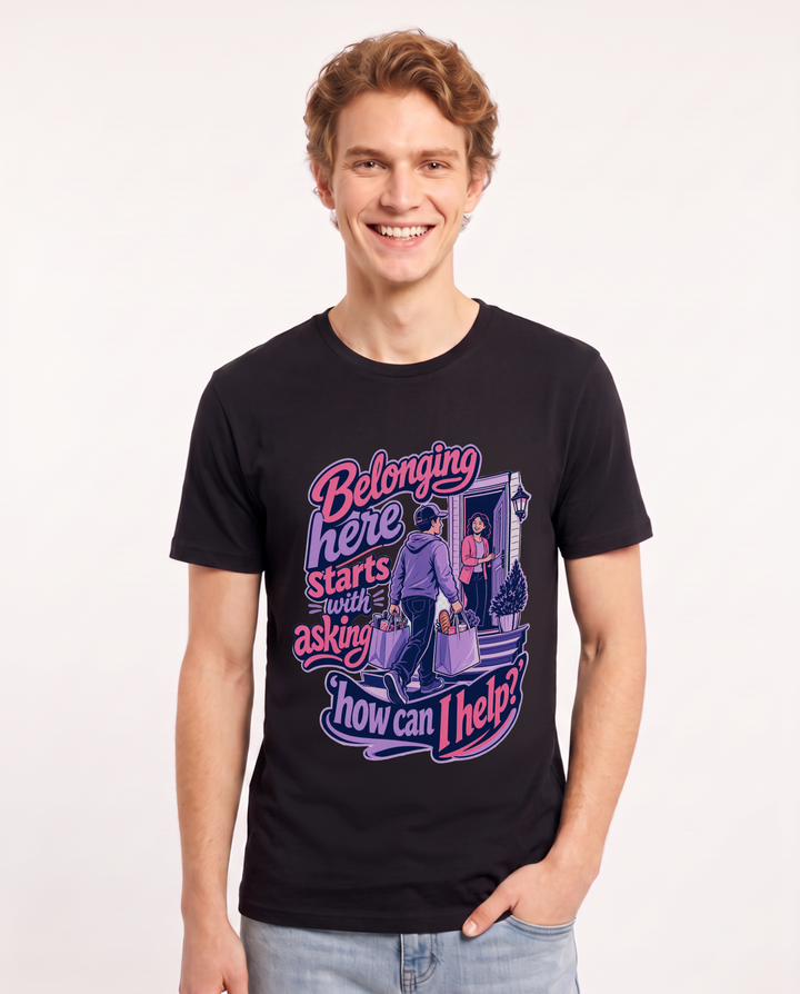 Patriotic Black T-Shirt for Men – Everyday Expression Graphic Tee product image 1