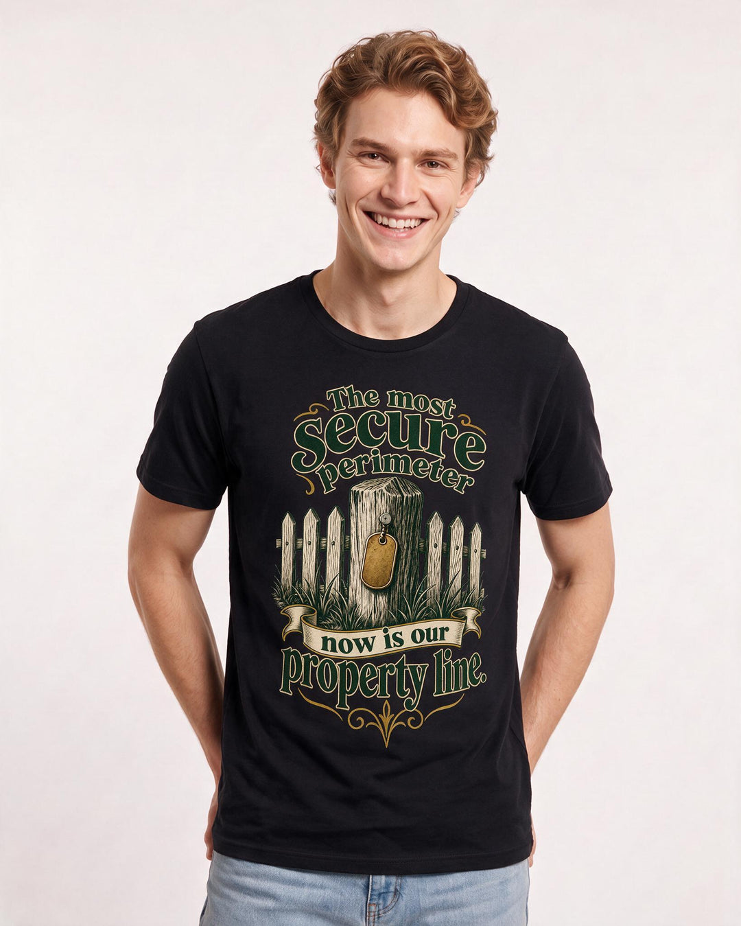 Veteran Black T-Shirt for Men – Everyday Expression Graphic Tee product image 3