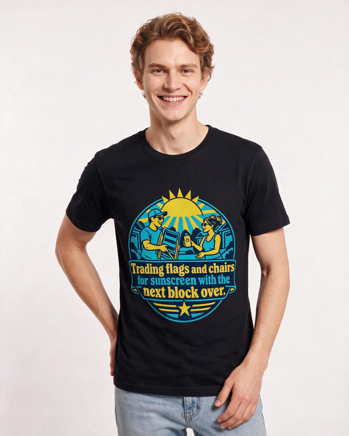 Patriotic Black T-Shirt for Men – Everyday Expression Graphic Tee product image 1