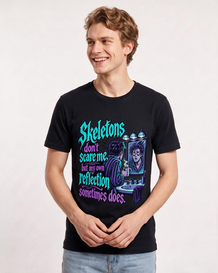 Halloween Black T-Shirt for Men – Halloween Theme Graphic Tee product image 1