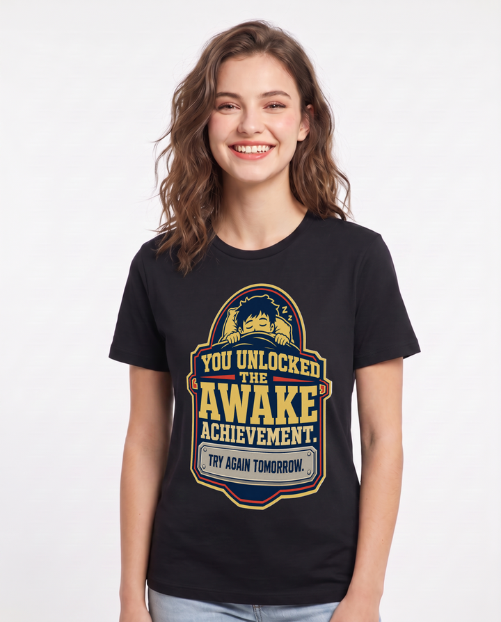 Gaming Black T-Shirt for Women – Game Night Graphic Tee product image 3