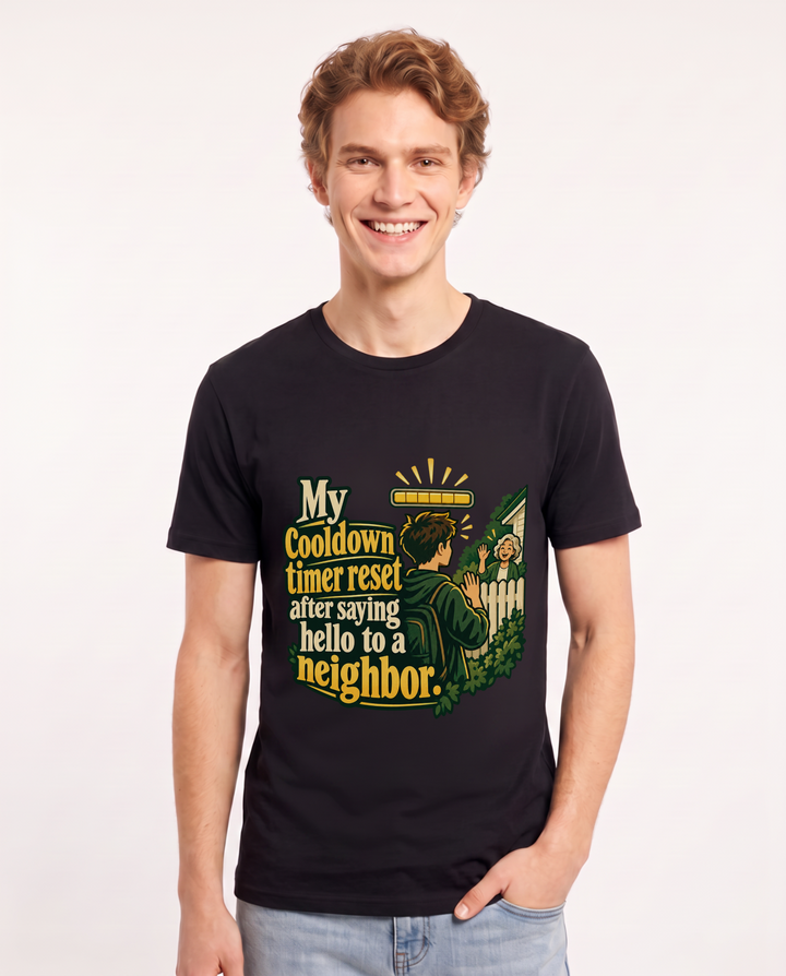 Gaming Black T-Shirt for Men – Game Night Graphic Tee product image 3