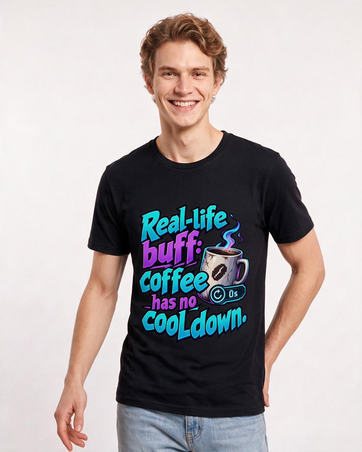Gaming Black T-Shirt for Men – Game Night Graphic Tee product image 1